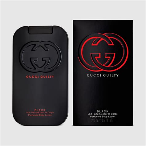 gucci guilty black body lotion 200ml|gucci guilty body lotion boots.